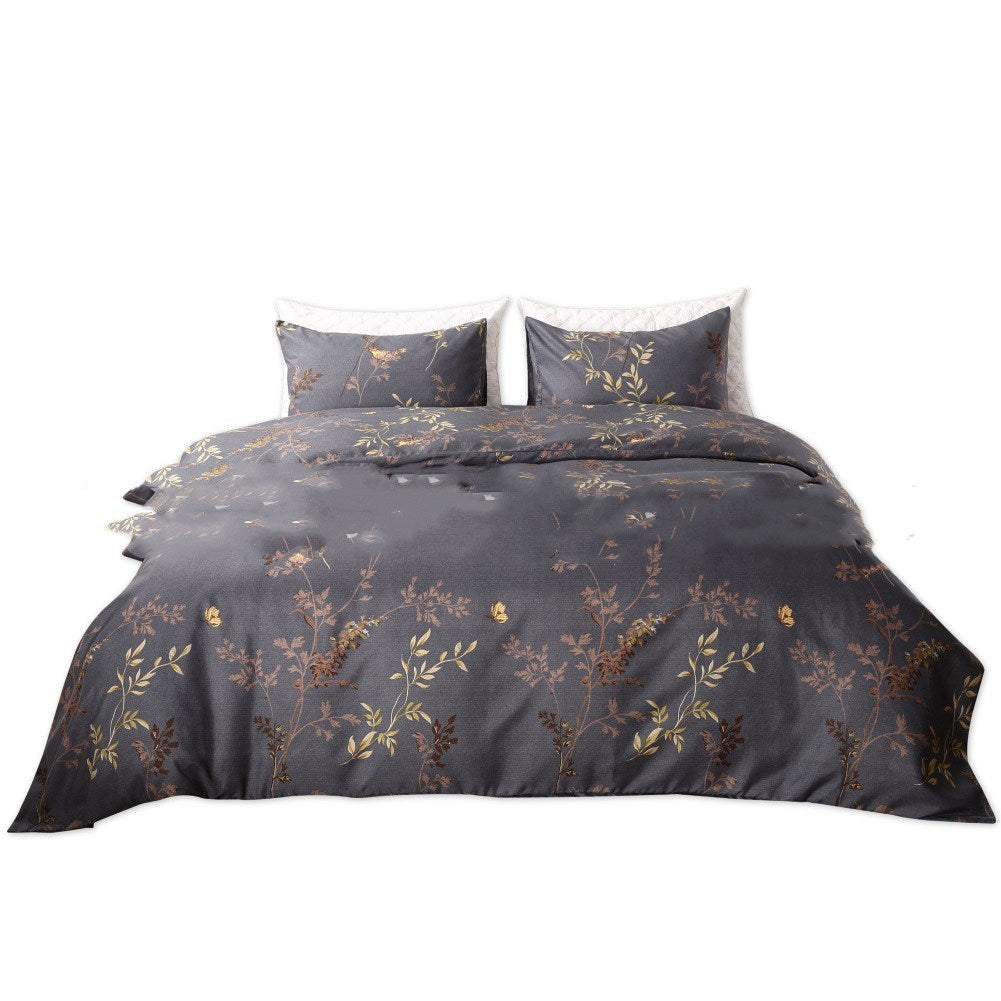 Ensembles de literie en coton – Style floral européen