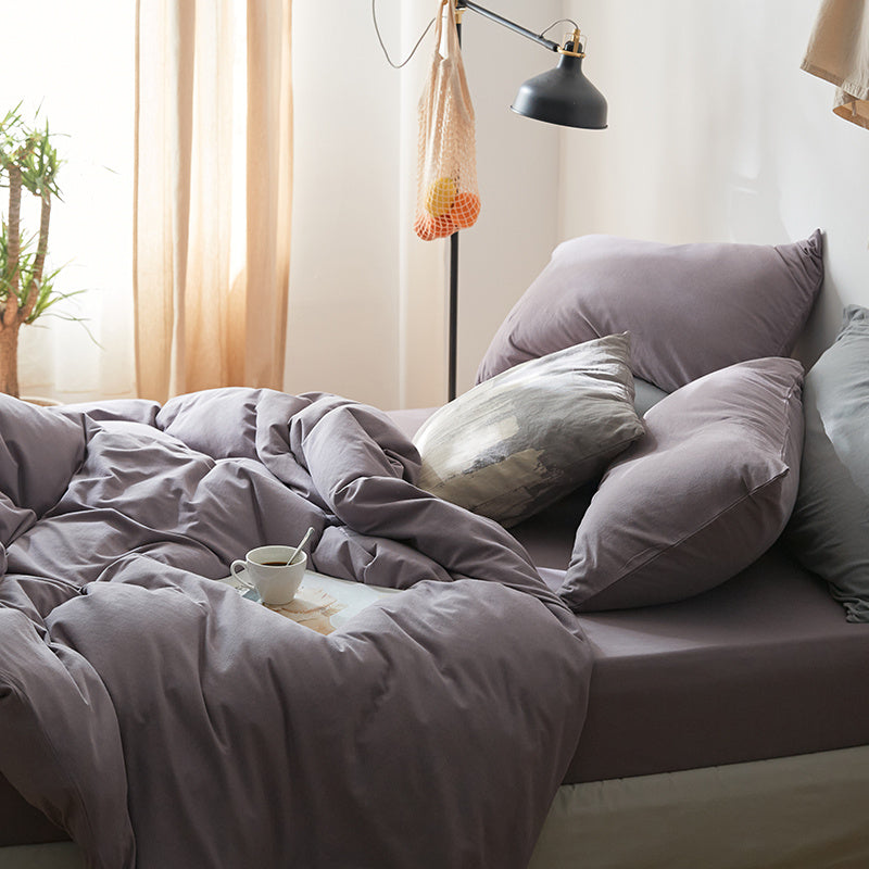 Parure de lit en coton – Style simple et moderne