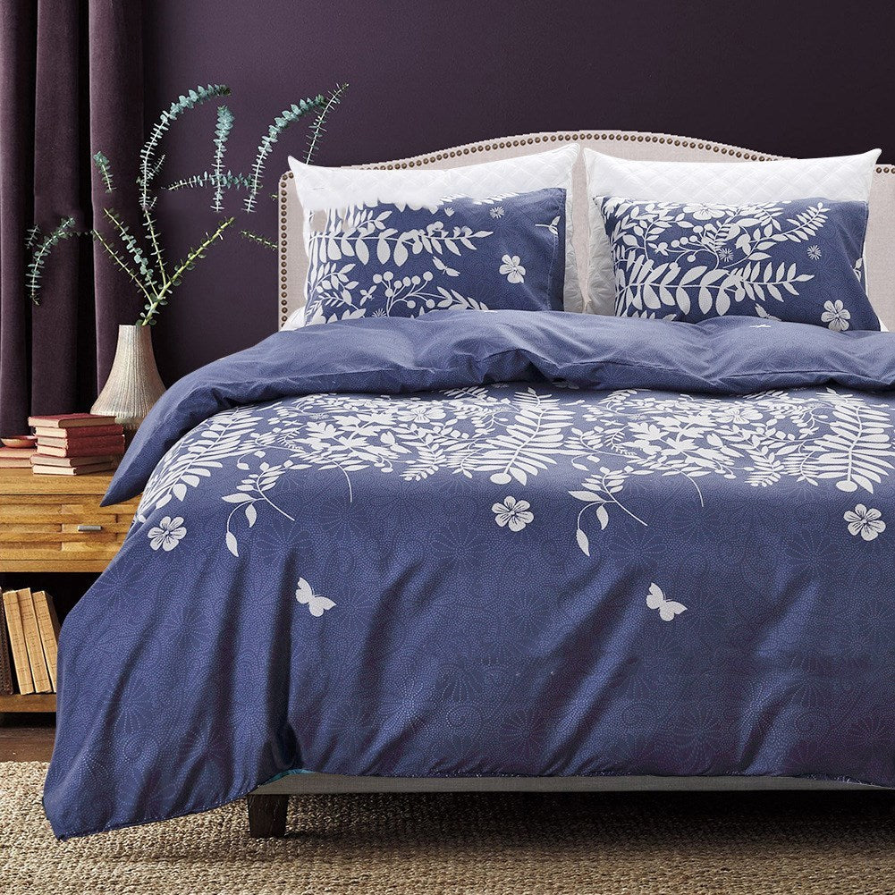 Ensembles de literie en coton – Style floral européen