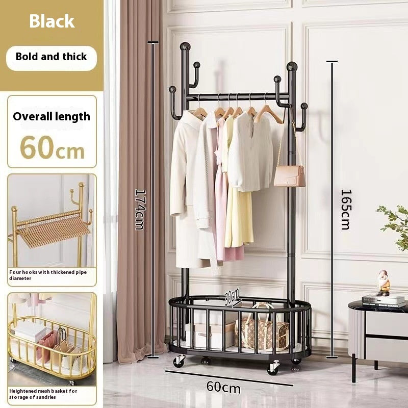 Porte-vêtements en métal – Style Light Luxury