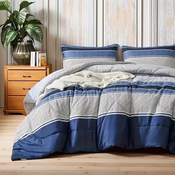 Ensemble de Literie Twin 2 pièces – Housse de Couette et Taie d’Oreiller, Design Varié et Élégant pour Tous les Styles