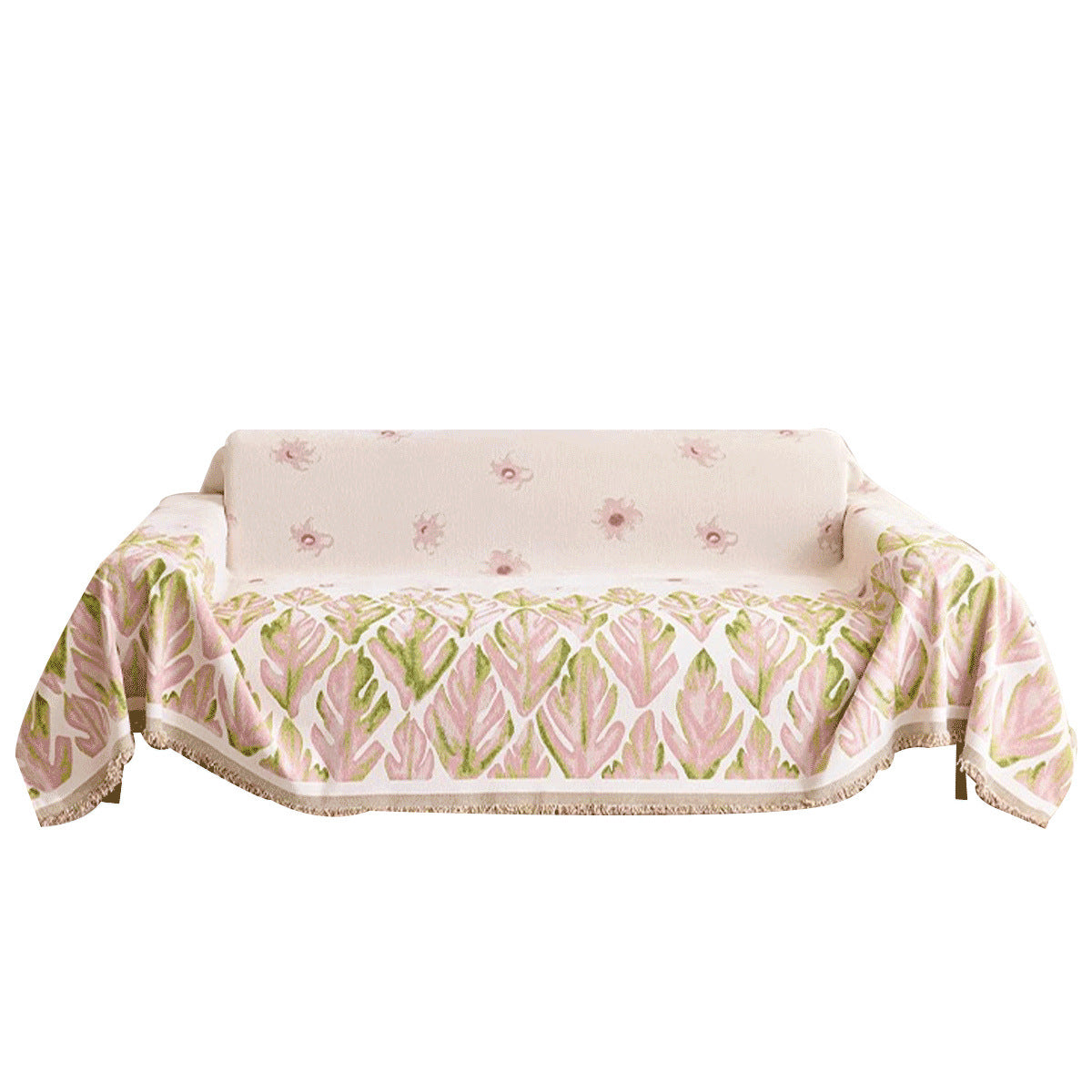 Housse de canapé élégante en chenille