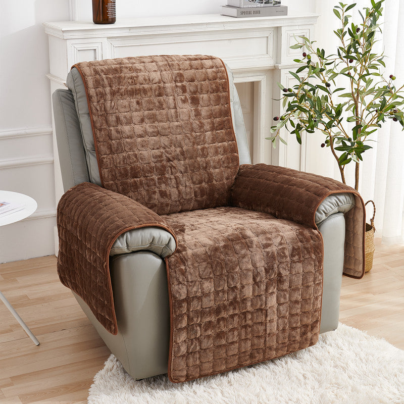 Housse de canapé en peluche – Style nordique